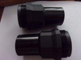 Marelon Forespar 1-1/2"FNPT to slip 1-1/2" OD straight fitting PAIR - $30.69