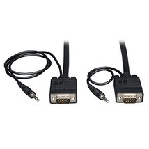 Tripp Lite VGA Coax Monitor Cable with audio, High Resolution cable with RGB coa - $26.72