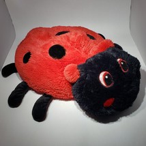 DanDee Collectors Choice 22&quot; x 14&quot; Red and Black LadyBug Lady Bug Plush ... - £12.03 GBP