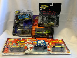 Johnny Lightning Lot NIB Vehicles Marvel Blair Witch Military Cat in Hat... - $29.95