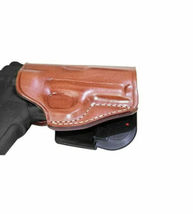 Fits Smith & Wesson SD9/SD40 SUB Compact 3’’BBL Leather Paddle Holster #6139# RH image 2