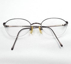 Emporio Armani Bronze Metal Eyeglasses FRAMES 118 1168  47-19-130 Made in Italy - £29.17 GBP