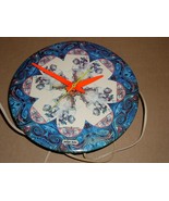 Peter Max Wall Clock Vintage 1960&#39;s Flower Girl Hippie Counter Culture - $407.49 CAD