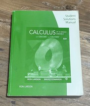 Student Solutions Manual for Larson/Edwards Multivariable Calculus, CalcChat 11 - £35.29 GBP