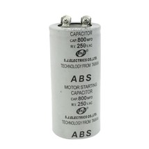 Uxcell ABS 800Mfd 800Uf 250V Cylindrical AC Motor Starting Capacitor - $709.43 MXN