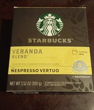Starbucks Veranda Blend Nespresso Vertuo 8 Capsules 3.52 oz(P09) - £12.62 GBP
