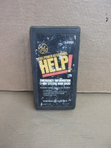 Vintage GE HELP Emergency 2 Way CB Radio 40 channel 3-5900 With Case    A - £28.87 GBP