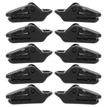 10 PCS/Sets Selling Tents Awning Wind Rope Clamp Awnings Plastic Clip  Camping W - £85.66 GBP