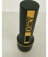 Vintage krypton dorcy flashlight black with yellow trim plastic battery ... - $27.15 CAD