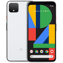 GOOGLE PIXEL 4 XL XL4 G020P 6gb 128gb Octa-Core 6.3&quot; Face Id Android 12 4g White - £399.59 GBP