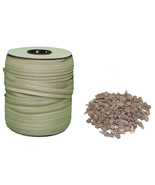 Nylon Zipper # 5  Beige 250 Yards &amp; 250 Pcs  Slider Zipper Heads - $124.65 CAD