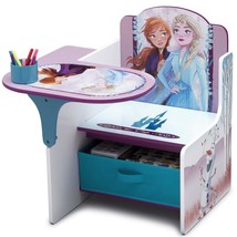 Delta Children Chair Desk With Storage Bin, Disney Frozen Ii, Engineered... - $43.99