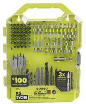 RYOBI - A989504 - Drill and Impact Drive Kit - 95 Piece - £47.22 GBP