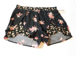 Full Tilt Junior&#39;s Women&#39;s Casual Shorts floral black Size XS xsmall NWT-- - £12.33 GBP