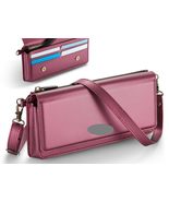 for for Samsung Galaxy S20 FE (Color: RED) Crossbody Strap Elegant Leath... - $120.00