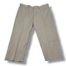 Architect Pants Size 44 W44&quot;L28&quot; Classic Fit Premium No Iron Khaki Pants... - £21.93 GBP