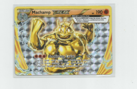 2016 Pokémon XY Evolutions #60 Machamp BREAK HOLO Pokemon Card - £3.94 GBP