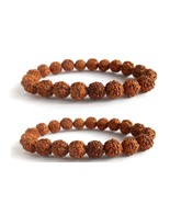 Rudraksha Bracelet for Men and Women/ Rosary Bracelet for Men-2 PCS - $71.83 CAD