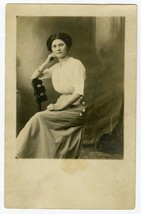 1910s Young Woman Exceptional RPPC Real Photograph CYKO Postcard - $24.70