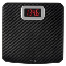 Digital Scales, 400 LB Capacity, Carbon Fiber Anti-slip Mat - $100.76