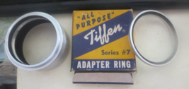 Series 7 Tiffen #7-A Aluminum Metal Lens Hood Shade With Adapter Ring - £7.58 GBP