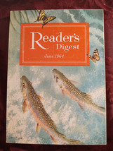 Readers Digest June 1964 James Clavell Ty Cobb Fred Haney Wolfgang Langewiesche - £6.37 GBP