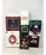 Lot of 7 Hallmark Keepsake Ornaments In Original Boxes - Teacher Gift, Crayola - $35.96