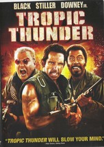 Tropic Thunder DVD + Case Flawless Condition, Same Day Shipping USA BLOC... - $2.75