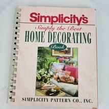 Vintage 1993 Simplicity&#39;s Simply the Best Book of Home Decorating - $16.83