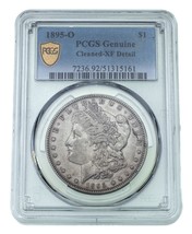 1895-O $1 Silver Morgan Dollar Graded by PCGS as Cleaned - XF Detail - £554.88 GBP