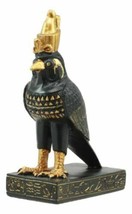 Ancient Egyptian God Of The Sky Horus Falcon Miniature Figurine Heru Statue - £9.73 GBP
