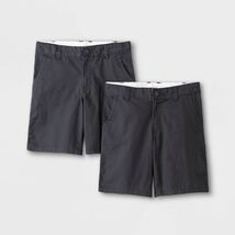 NEW Boys' 2pk Flat Front Chino Shorts - Cat &amp; Jack™ 12 - $15.00