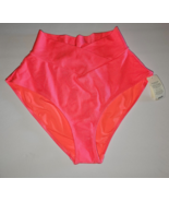 American Eagle Aerie High Waist Full Coverage Bikini Bottom SMALL Pink C... - $488.82 MXN