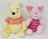 Walt Disney World Piglet &amp; Squeaky Winnie the Pooh Plush Stuffed Animals - £23.21 GBP