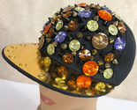 Bedazzled Jeweled Metal Brim Bling Fashion Snapback Baseball Cap Hat - $20.65
