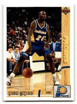 1991 Upper Deck #233 George McCloud    Indiana Pacers Basketball Cards  ID:55707 - £1.34 GBP