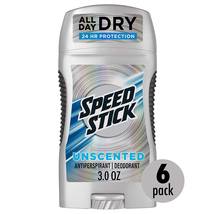 Speed Stick Power Antiperspirant Deodorant for Men, Unscented - 3 Ounce, Pack O - £24.69 GBP