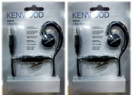 C-Ring Ear Hanger w/In-Line PTT Microphone For PTK-23 - Kenwood KHS-34 (... - €31,87 EUR