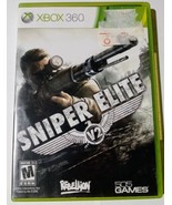 Microsoft XBOX 360 SNIPER ELITE V2 Game Complete w/Case, Disc, and Manual - £4.68 GBP