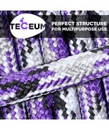 Paracord 550 lb  Tactical Parachute Cord Type III Strong  50 Feet Purple... - $14.00