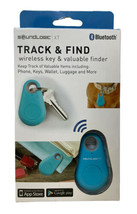 SoundLogic XT Track and Find Wireless Key &amp; Valuable Finder Blue - £11.47 GBP
