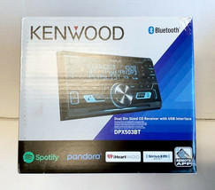 NEW Kenwood DPX503BT Built-in Bluetooth InDash CD Receiver w/USB Interface Black - £179.41 GBP