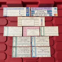 Soft Rock Concert Ticket Stub Lot Of 10 AD Ross Dayne Hornsby Kenny G Hu... - $17.99