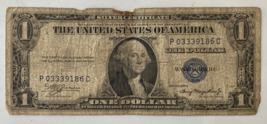 Series 1935 A One Dollar Blue Seal Silver Certificate No Motto. - $3.75