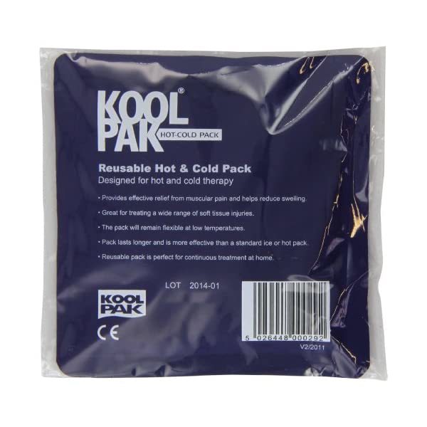 Koolpak Luxury Reusable Hot and Cold Pack 13 x 14cm  - $6.00