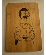 Bob&#39;s Burgers Laser Engraved Cutting Board - $5.45