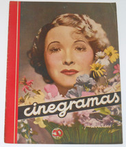 Cinegramas #7 1934 Johnny Weissmüller Mauren O&#39;SUllivan Lauren &amp; Hardy M... - £6.56 GBP