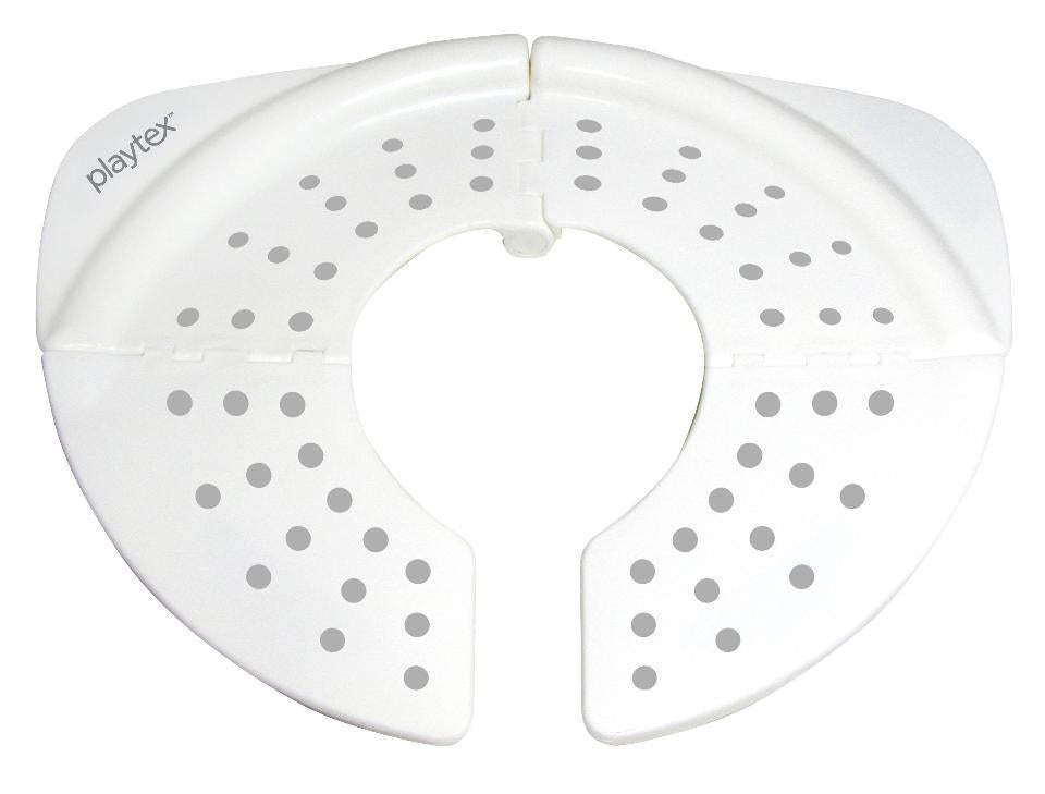 Playtex Travel Grey Folding Potty Seat White/Grey - $15.84