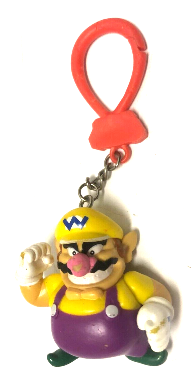 Nintendo WARIO Mario Bros Keychain Clip - £7.78 GBP