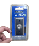 Heath Zenith SL-716 Bronze Finish Wired LED Lighted Doorbell Button Flus... - $16.99